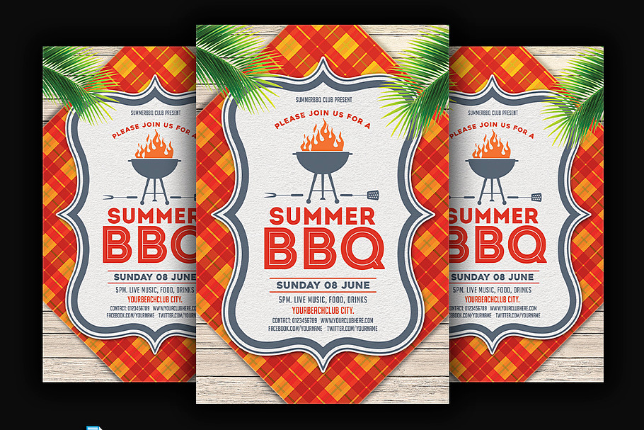 Summer BBQ Flyer