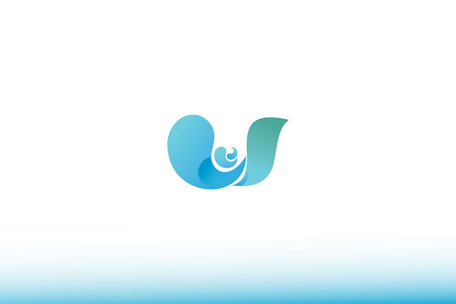 Water Wave Logo in Logo Templates - product preview 8