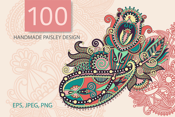 100 PAISLEY DESIGN