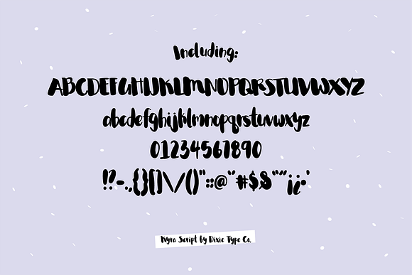 Kyra Script Brush Font in Sans-Serif Fonts - product preview 5