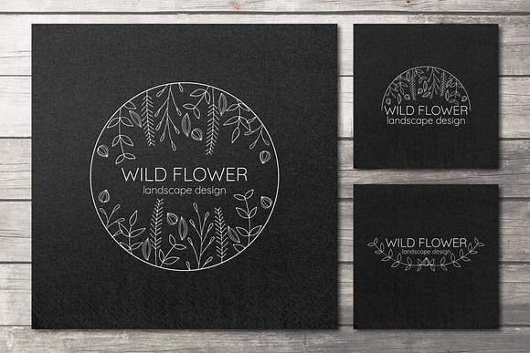 Hand Drawn Floral Collection in Objects - product preview 10