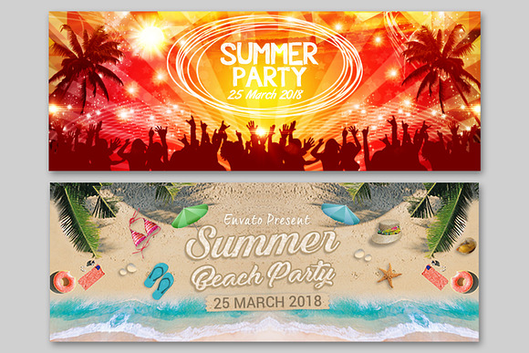 Summer Facebook Cover in Facebook Templates - product preview 13