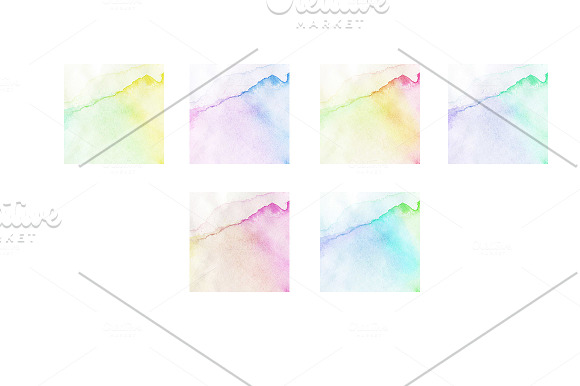 Stained watercolor papers backdrop. in Textures - product preview 3