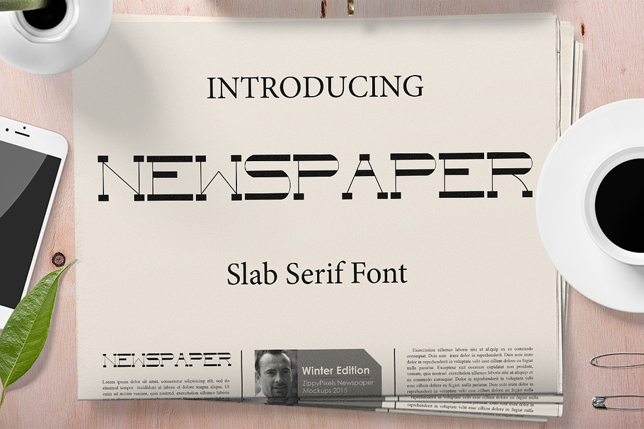  Newspaper Slab Serif font in Slab Serif Fonts - product preview 8