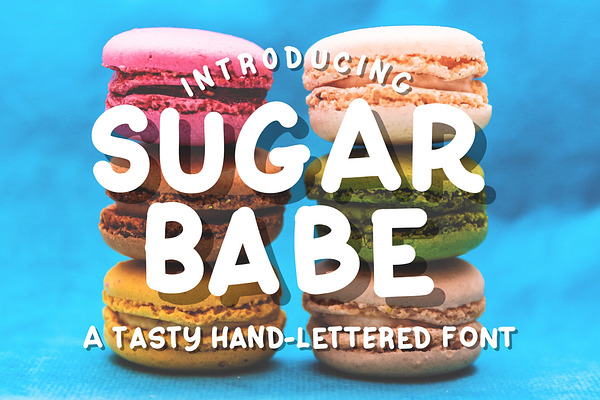 Sugar Babe hand-lettered font