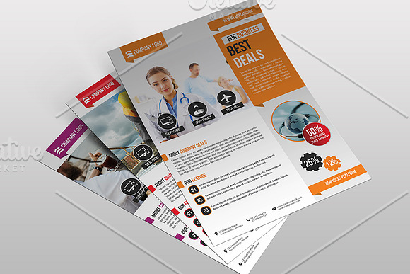 Company Business Flyer in Flyer Templates - product preview 1