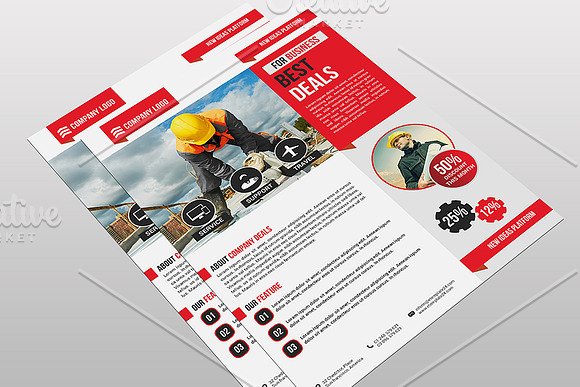 Company Business Flyer in Flyer Templates - product preview 6