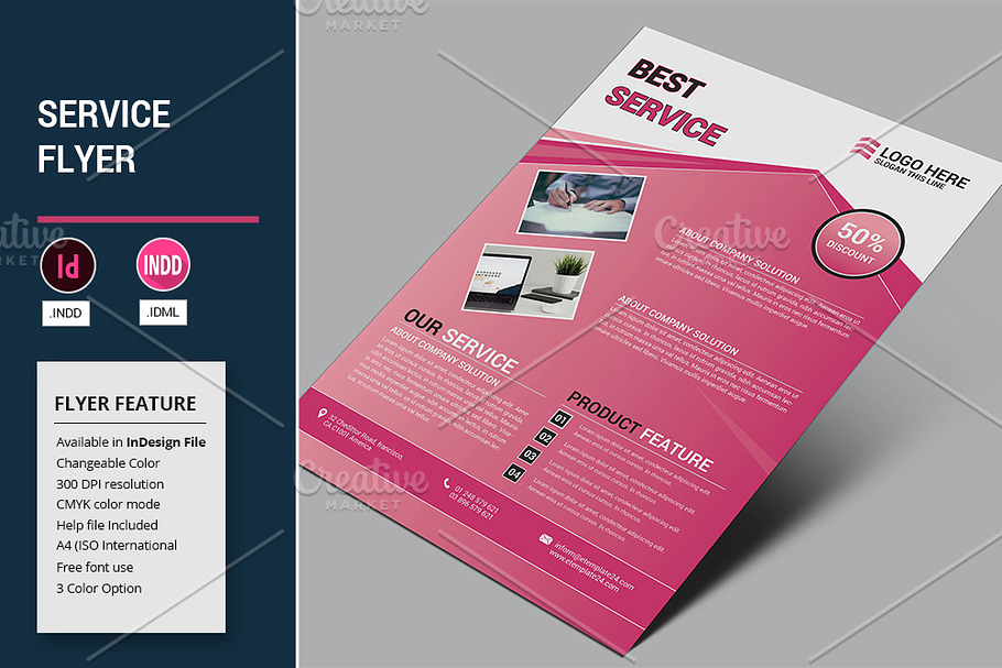 Service Flyer in Flyer Templates - product preview 8