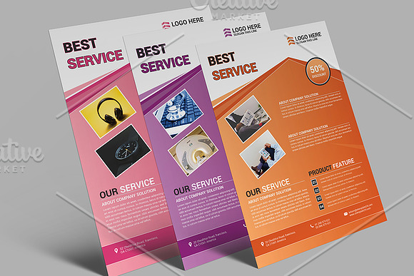 Service Flyer in Flyer Templates - product preview 6