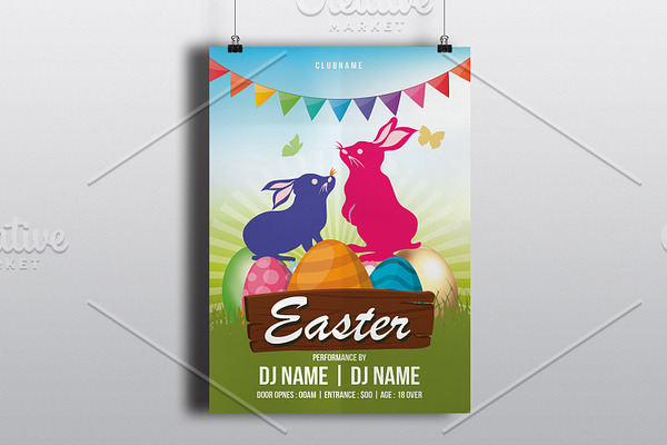 Easter Invitation Flyer-V786