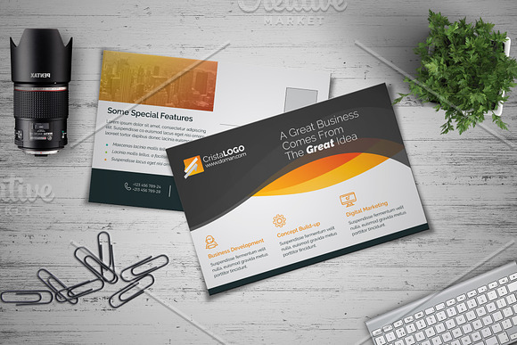  Corporate Postcard Template in Postcard Templates - product preview 4