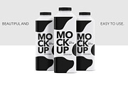 Milk Bottle - Matte - Mockup