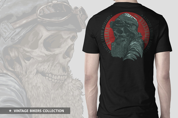 BIKERS BROTHERHOOD in Illustrations - product preview 7