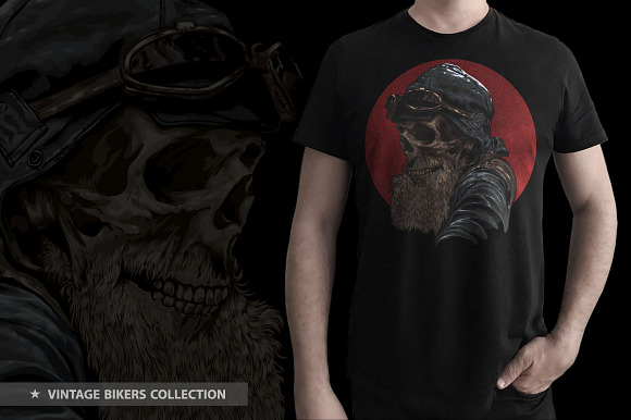 BIKERS BROTHERHOOD in Illustrations - product preview 9