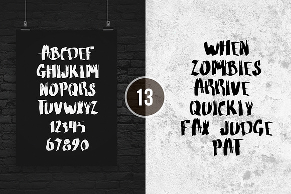 13 BRUSH SCRIPT FONTS in Script Fonts - product preview 12