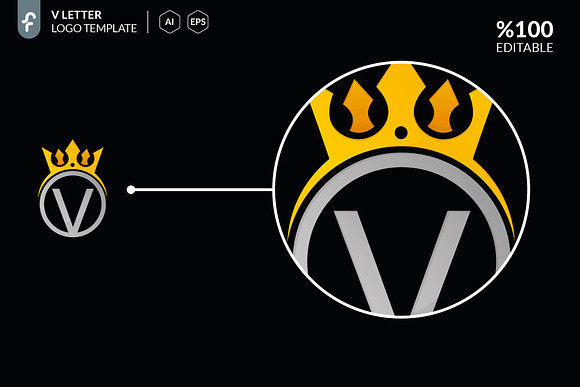 Vortexa Logo in Logo Templates - product preview 3
