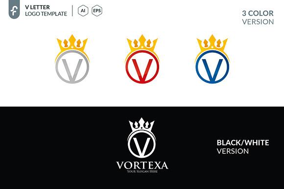 Vortexa Logo in Logo Templates - product preview 4