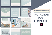 Clean and Minimal Instagram Posts