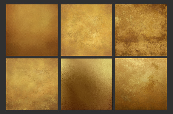 Distressed gold textures in Textures - product preview 2