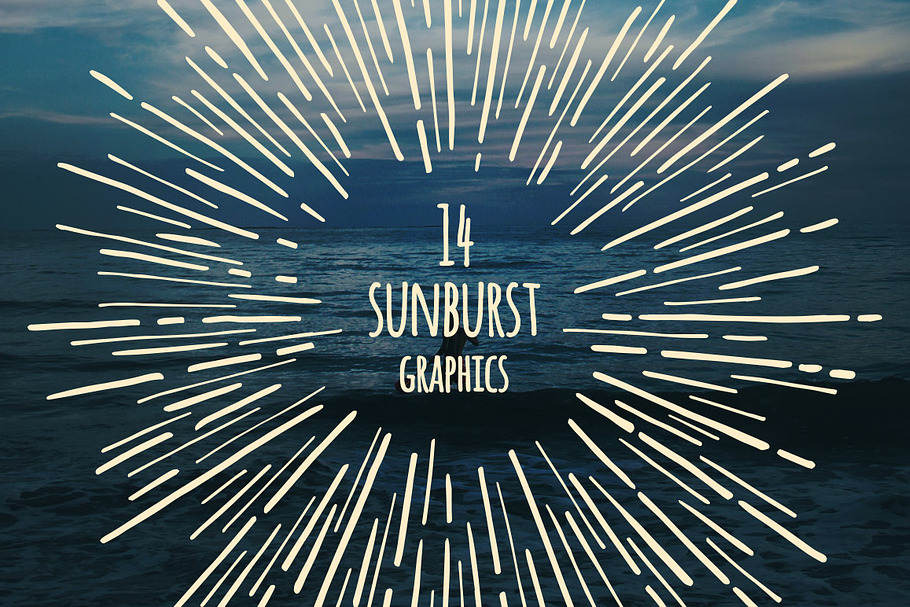 Sunburst Graphics in Objects - product preview 8