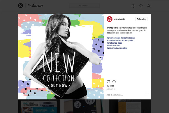 Instagram Sale Templates Pack in Instagram Templates - product preview 11