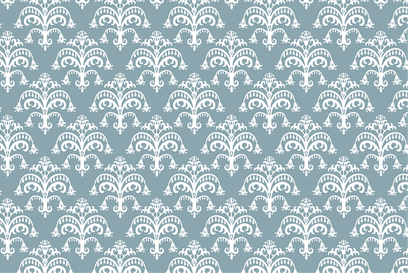Seamless Vector Damask Patterns in Patterns - product preview 2