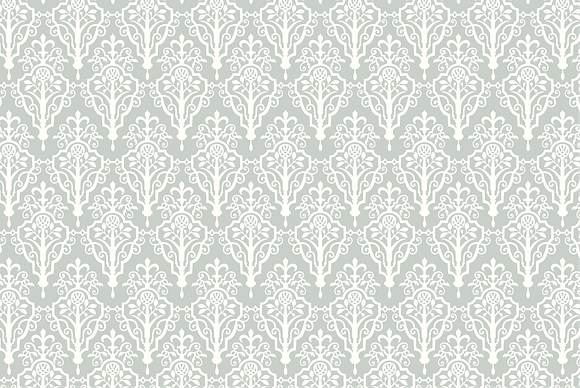 Seamless Vector Damask Patterns in Patterns - product preview 5