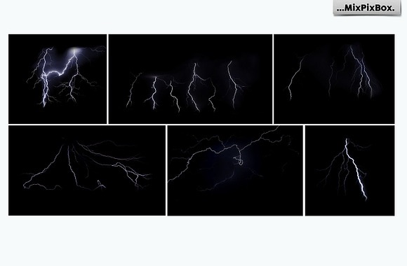 Lightning Photo Overlays in Photoshop Layer Styles - product preview 6