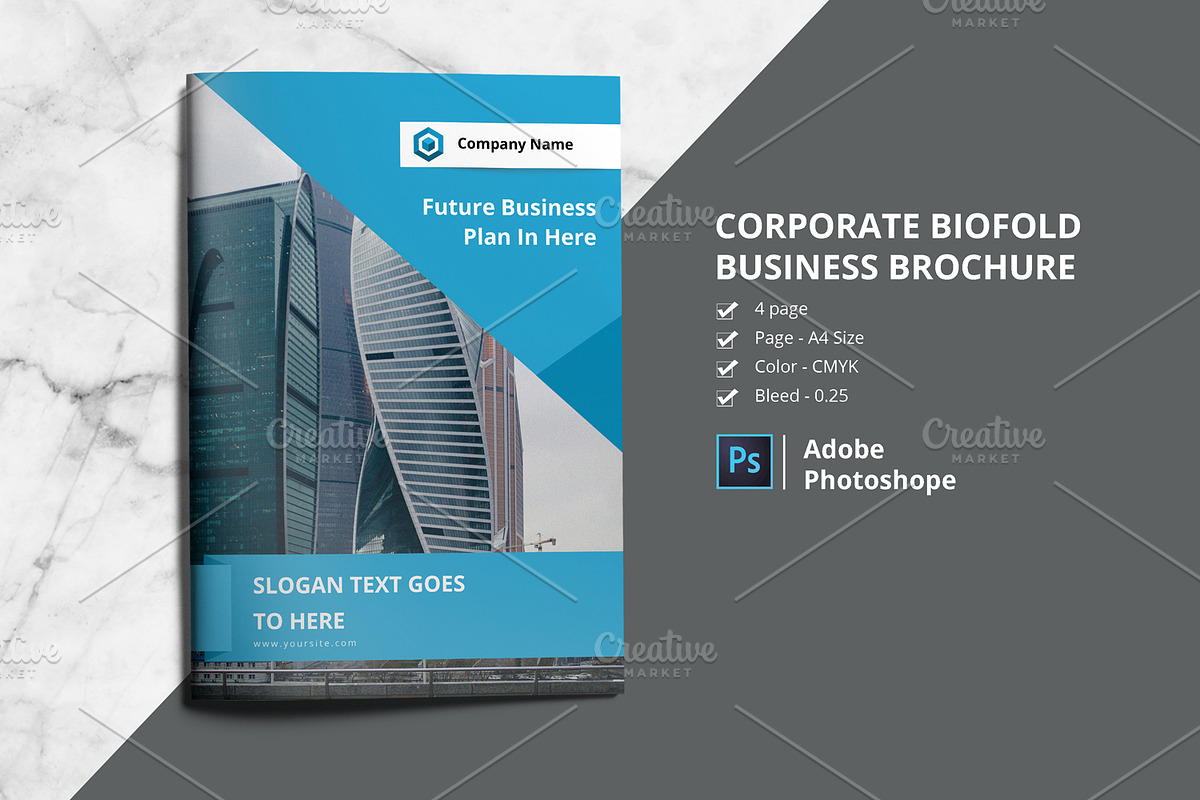 Business Brochure V800 in Brochure Templates - product preview 8