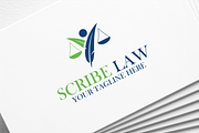 Scribe Law | Logo Template