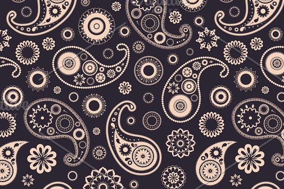 Oriental paisley in Illustrations - product preview 5