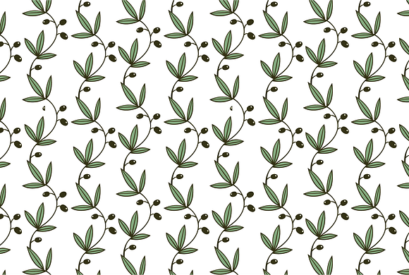 Seamless Floral Vector Patterns Set in Patterns - product preview 3