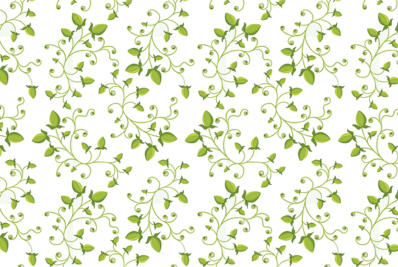 Seamless Floral Vector Patterns Set in Patterns - product preview 5