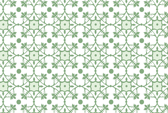 Seamless Floral Vector Patterns Set in Patterns - product preview 7