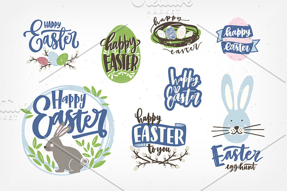 Happy Easter in Illustrations - product preview 3