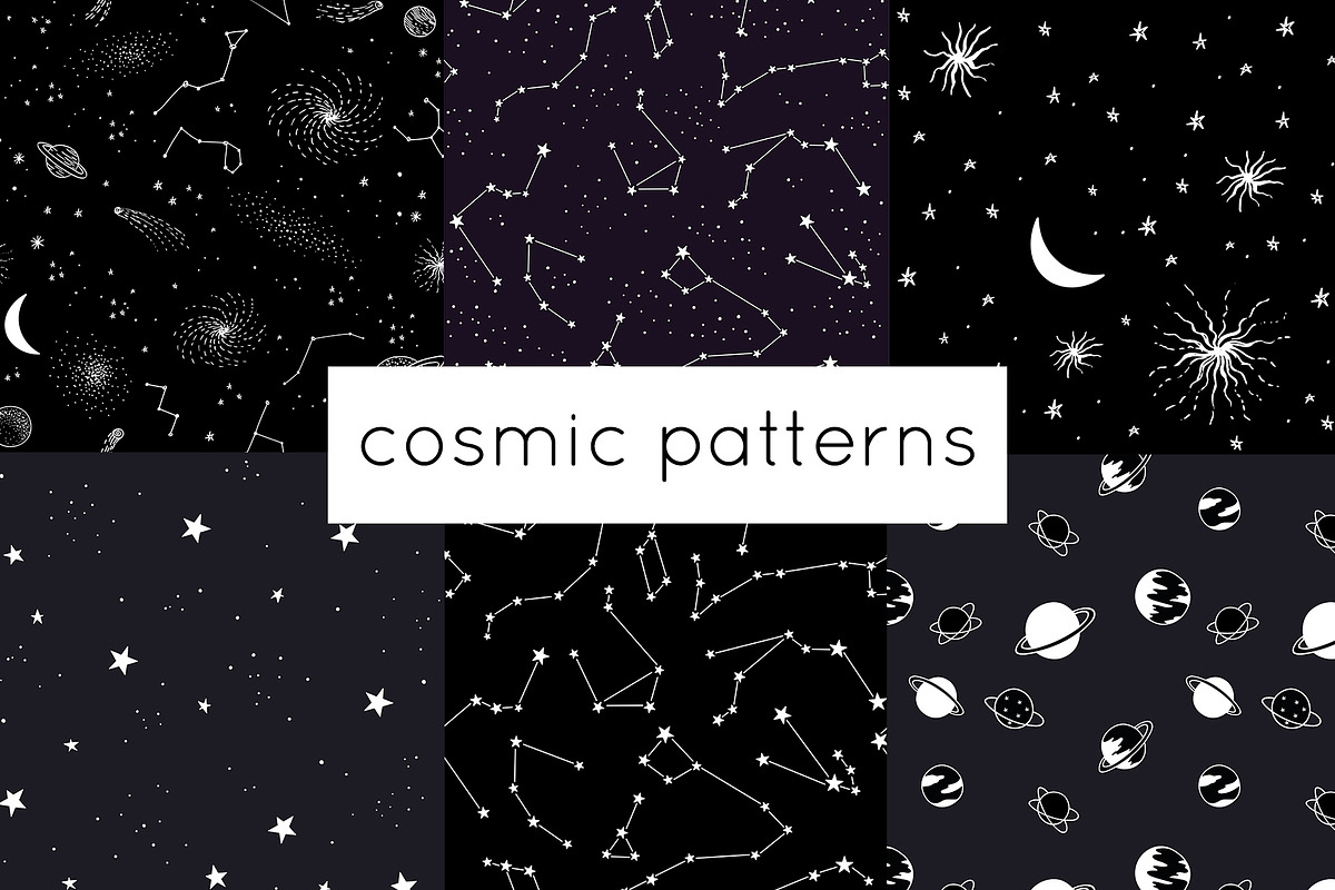 Cosmic patterns. in Patterns - product preview 8