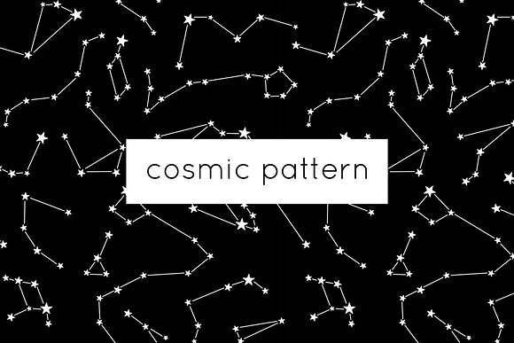 Cosmic patterns. in Patterns - product preview 1