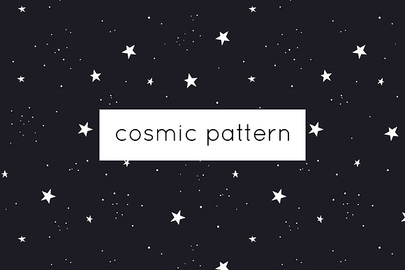 Cosmic patterns. in Patterns - product preview 3