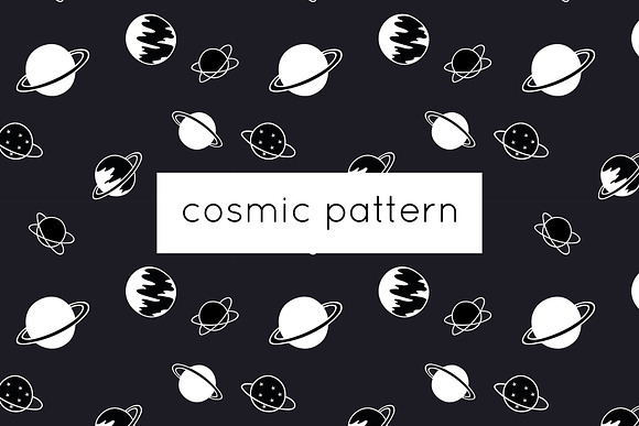 Cosmic patterns. in Patterns - product preview 4