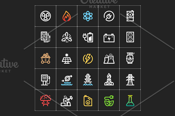 Energy & Power Mini Icon in Graphics - product preview 2