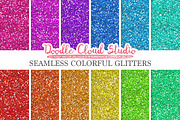 SEAMLESS Colorful Glitter