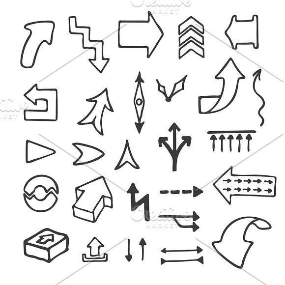 100+ vector doodle icons in Graphics - product preview 3
