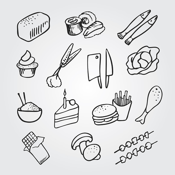 100+ vector doodle icons in Graphics - product preview 5