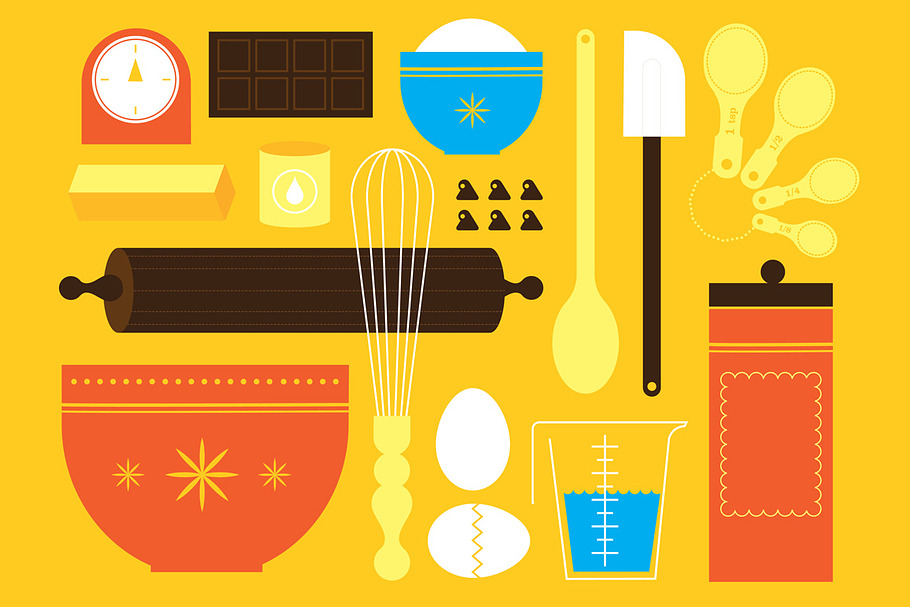Baking in Illustrations - product preview 8