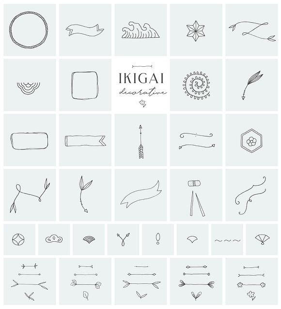 Ikigai Collection in Illustrations - product preview 8