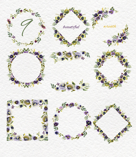 Lovely purple in Illustrations - product preview 2