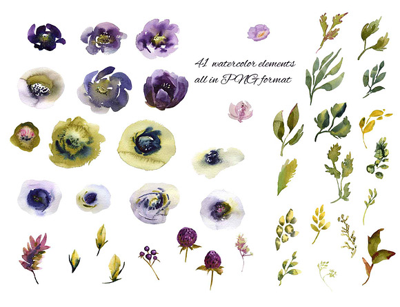 Lovely purple in Illustrations - product preview 5