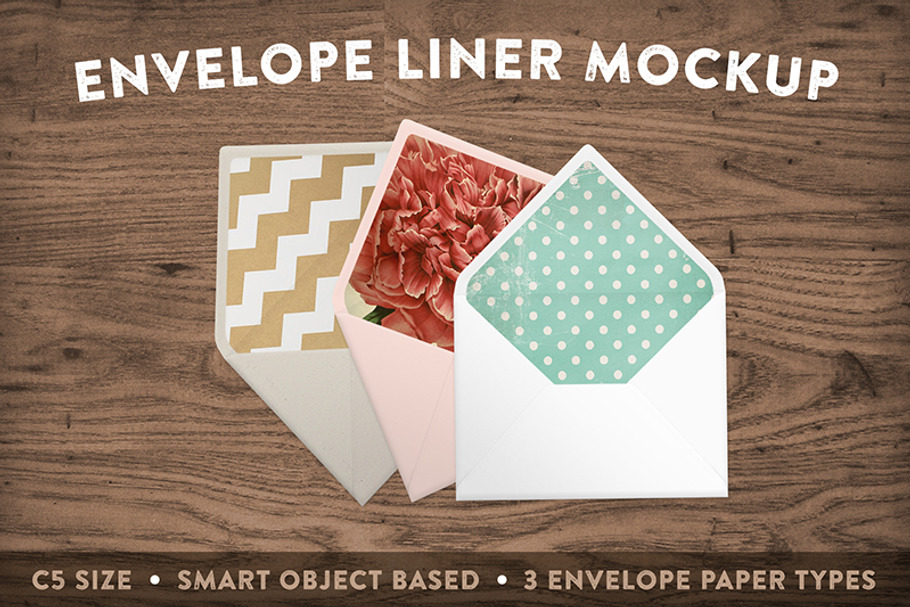 Envelope Liner Mockup