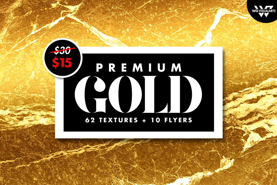 BIG GOLD PREMIUM PACK in Textures - product preview 8