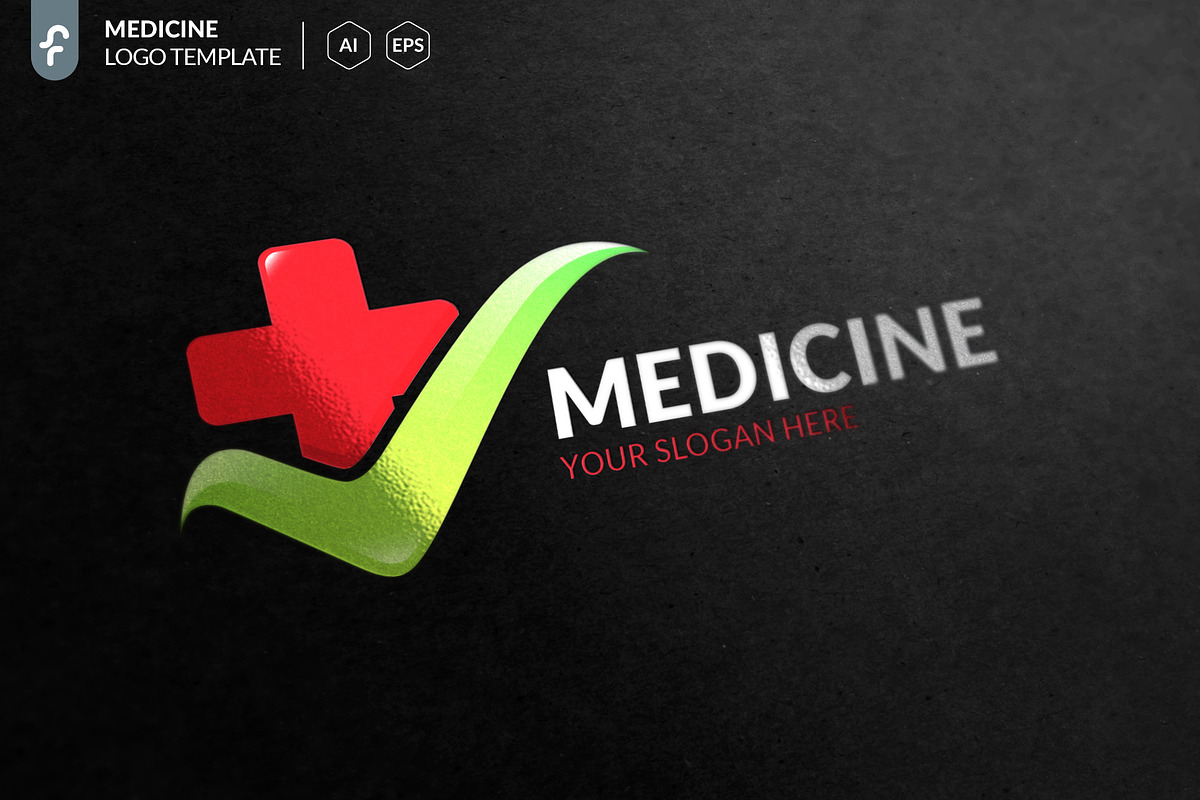 Medicine Logo in Logo Templates - product preview 8
